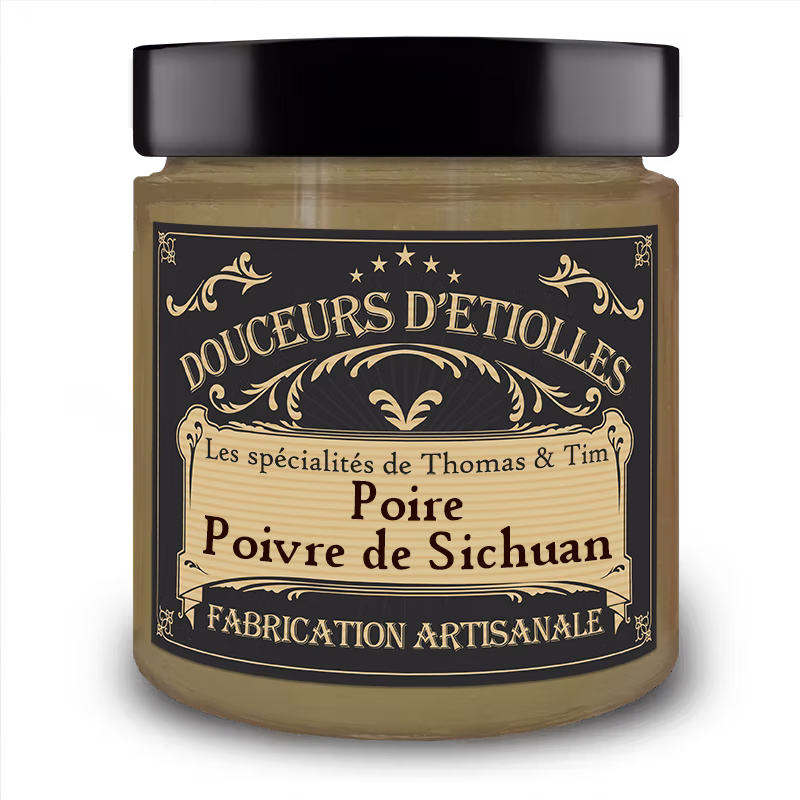 Poire et poivre de Sichuan