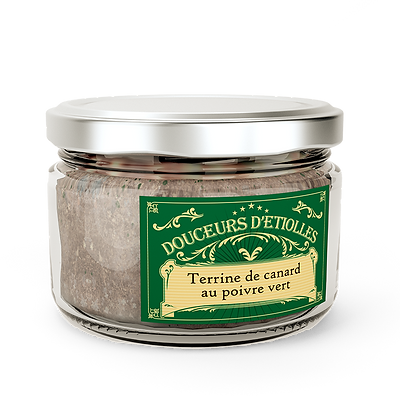 Terrine Canard poivre vert